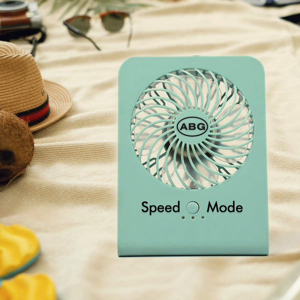 Portable Desk Fan Big Table Fan3 Step Speed Setting Fan Personal Desk Fan Suitable For Office , School & Home Use (Battery Not Include) Your Brand