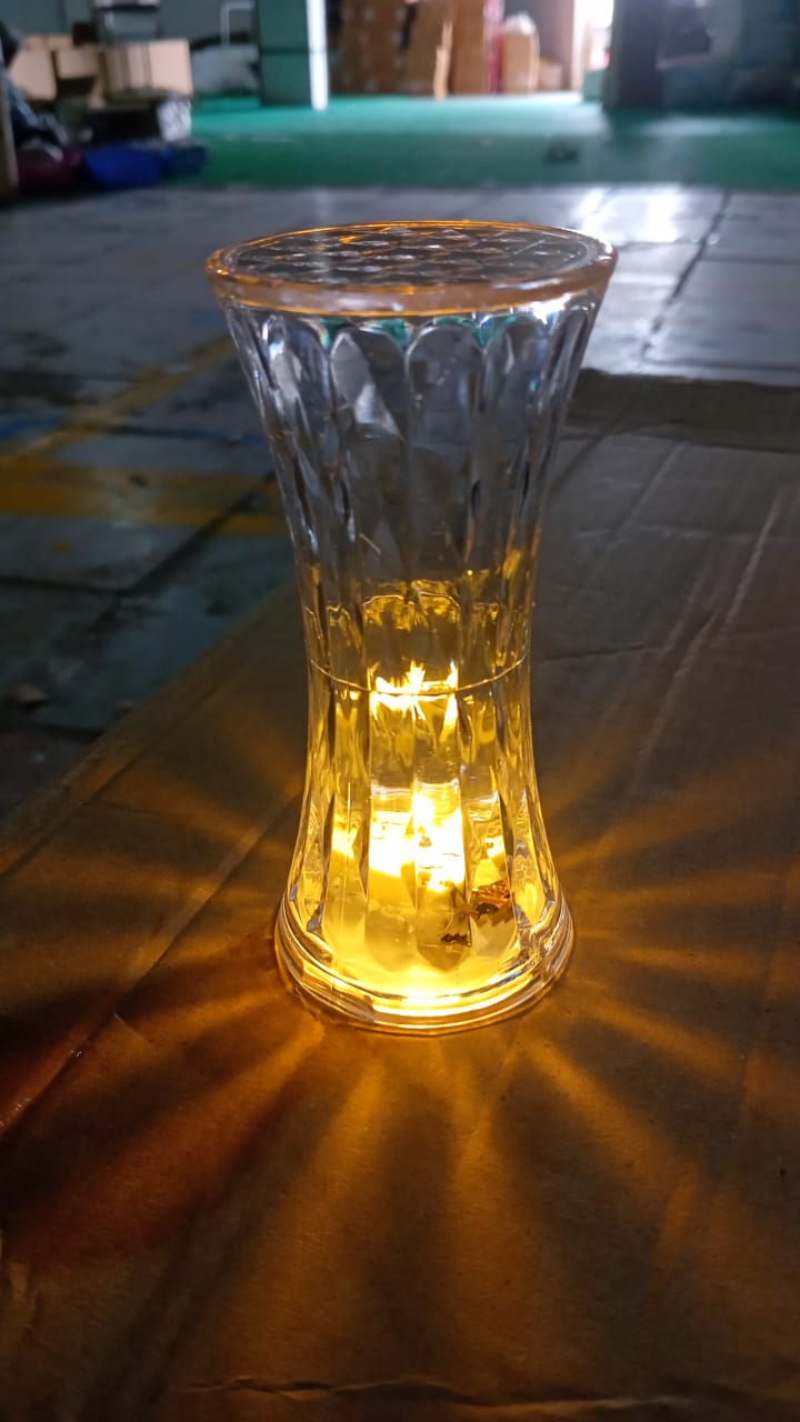 Crystal Lamp, Universal Night Light, Soft Lighting (1 Pc) - TezCart