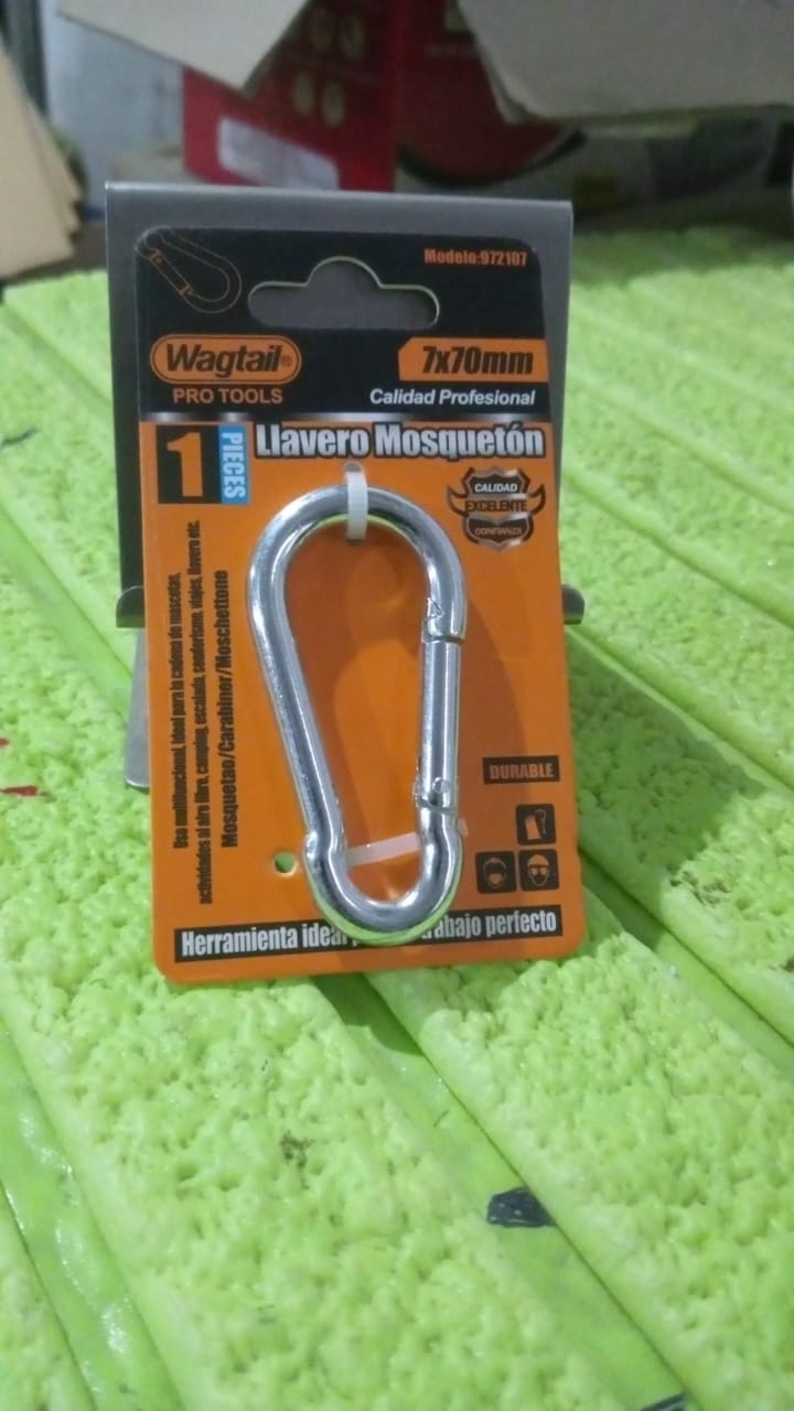 Stainless Steel Snap Hook (7×70 MM / 1 Pc) Your Brand