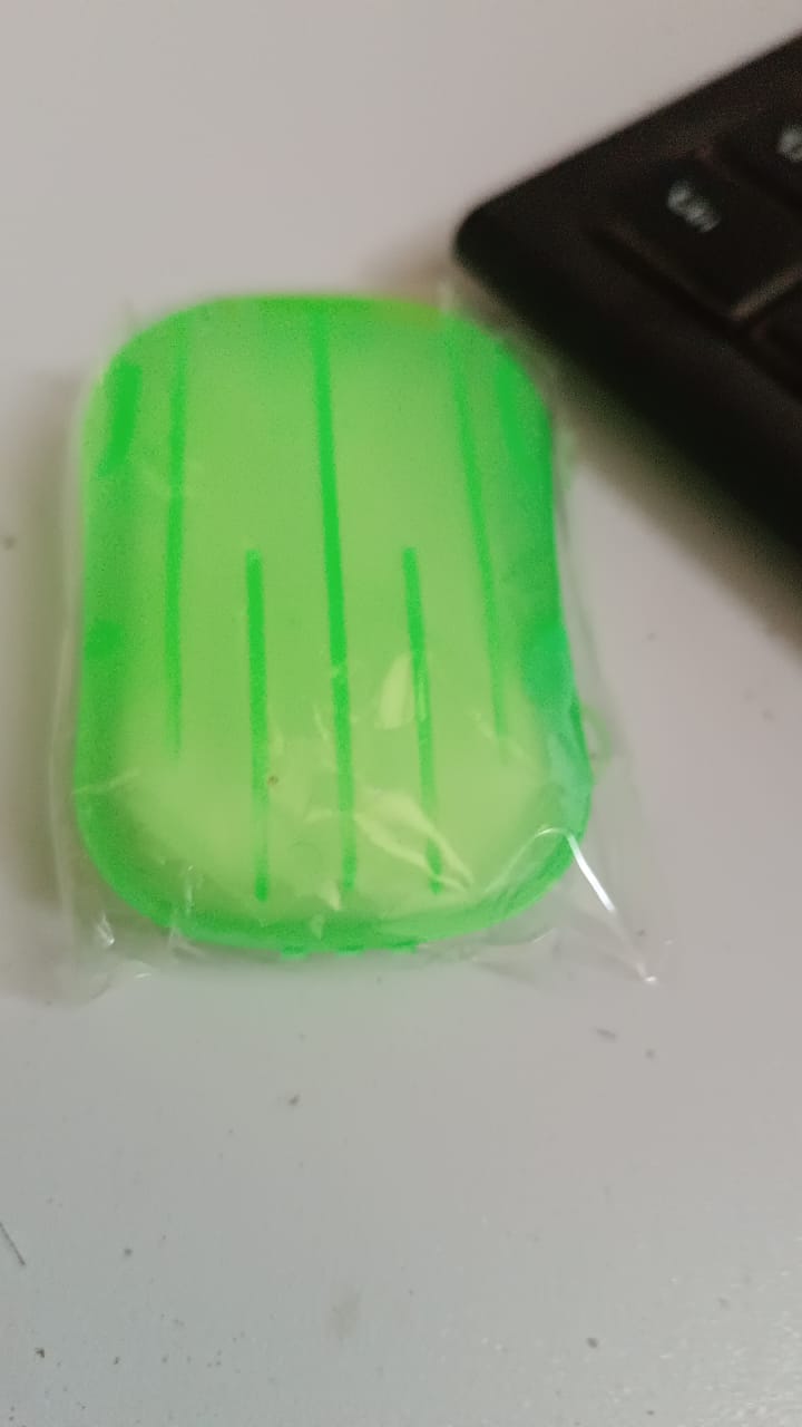 Travel Paper Soap Sheet with Mini Box (20 Sheets in a Pack Approx / Mix Color) - TezCart