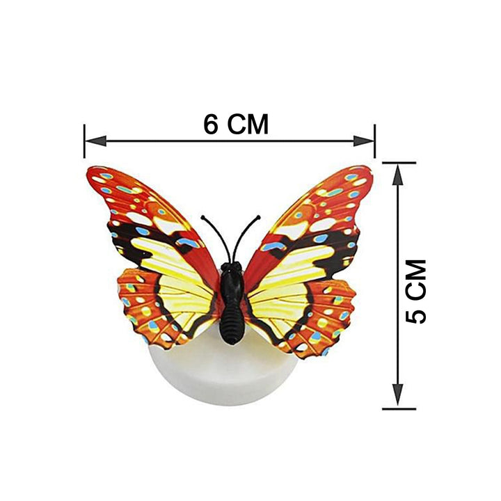 The Butterfly 3D Night Lamp Comes with 3D Illusion Design Suitable for Drawing Room, Lobby. - TezCart