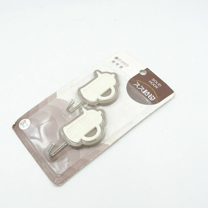 Multipurpose Wall Hooks: Strong & Self-Adhesive for Bathroom, Kitchen, Office ( Mix Design ) Your Brand