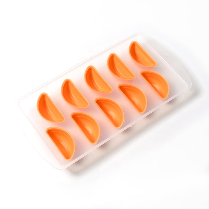 Silicone Mold Ice Cube Tray Creative Sweet Multi Type Ice Tray , Ice Cube Trays Multi Fruit Shape Ice Tray (1 Pc) Your Brand