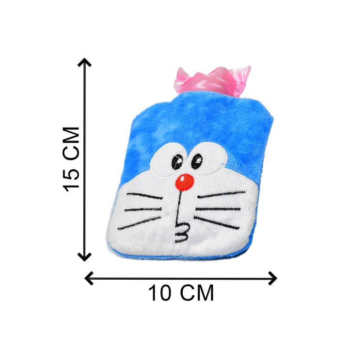 Doremon small Hot Water Bag with Cover for Pain Relief, Neck, Shoulder Pain and Hand, Feet Warmer, Menstrual Cramps. - TezCart