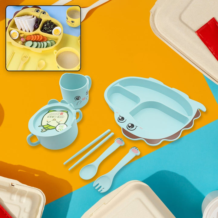 Baby Feeding Set For Kids And Toddlers (7 pcs set) Your Brand