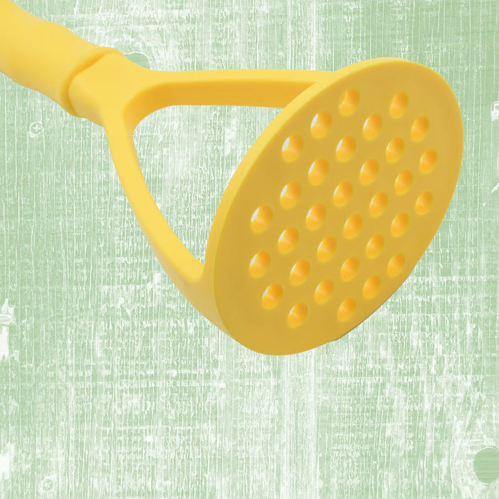 Kitchen Food Masher, Fruit Tool Masher, Professional Masher Kitchen Tool, Kitchen Masher with Comfortable Grip, Heavy Duty Potato masher Perfect for Bean Vegetable Fruits Masher (1 Pc) Your Brand