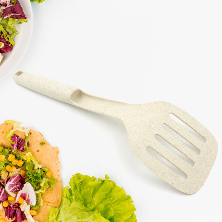 Plastic Kitchen Accessories Skimmer, Spatula Spoon & Soup Spoon Heat Resistant  Non Stick Spoons Kitchen Cookware Items Heat Resistant Plastic Kitchen Utensils for Cooking, BPA FREE Gadgets for Non-Stick Cookware (1 Pc ) Your Brand