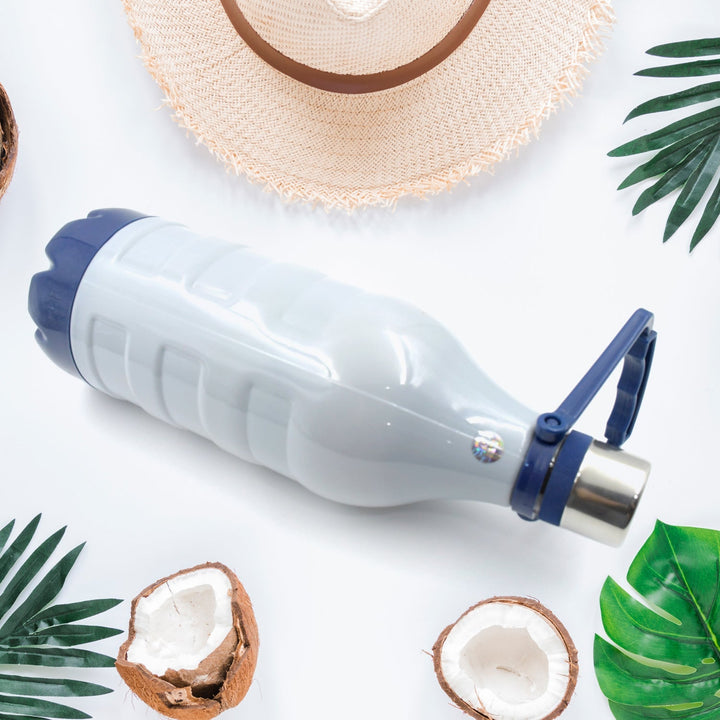 Insulated Water Bottle (1500ml: Leakproof, BPA-Free, Handle & Strap (Sports) Your Brand