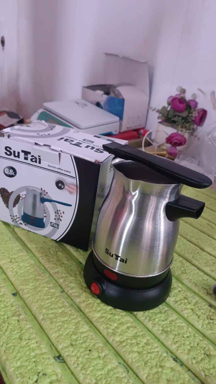 Coffee Pot, Coffee Maker, 800ml Even Heating Tea Maker Kettle (1 Pc) - TezCart