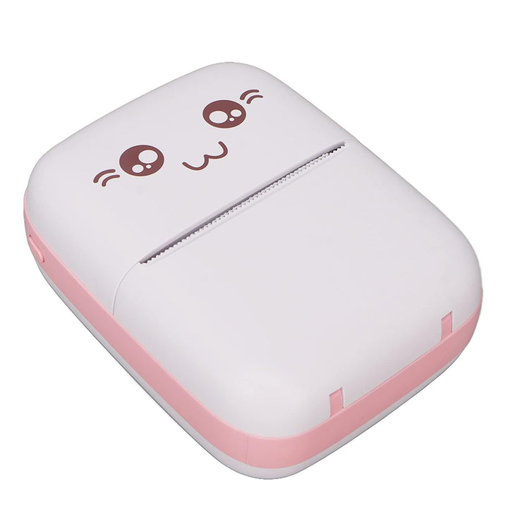 Pocket Mini Printer, Mobile Phone Bluetooth Connection Wireless Mini Thermal Printer with Android or iOS APP for Pictures, Portable Smart Printer,Contains 1 Rolls Thermal Paper, with Fast Paper Output for Photo Image - TezCart