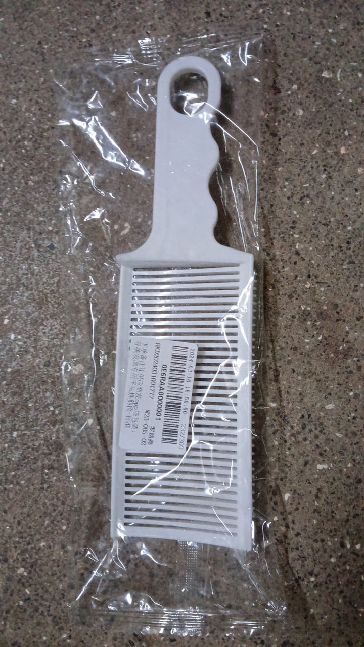 Ergonomic Flat Top Fading Clipper Comb Hair Care Styling | Brushes & Combs (1 Pc) - TezCart