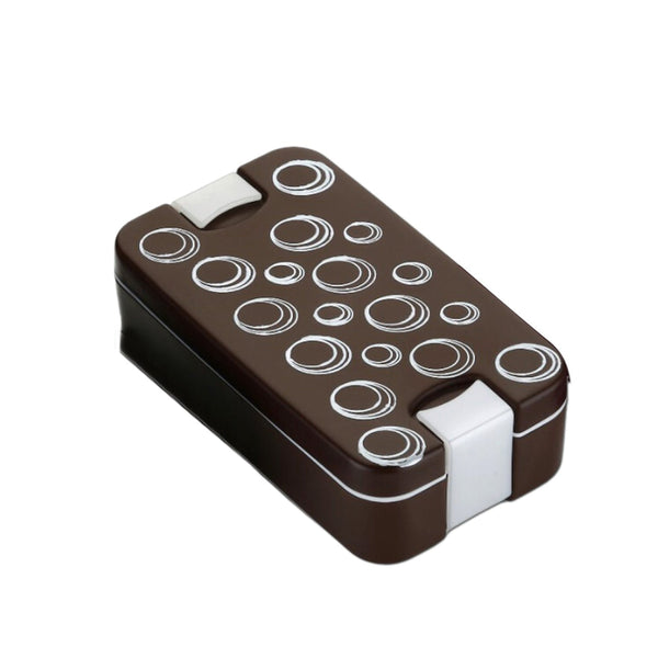 Airtight Lunch Box - 2 Compartment, Leak-Proof, Food-Grade Material, Modern Compact Design with Spoon Your Brand