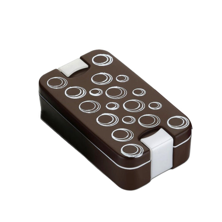 Airtight Lunch Box - 2 Compartment, Leak-Proof, Food-Grade Material, Modern Compact Design with Spoon Your Brand