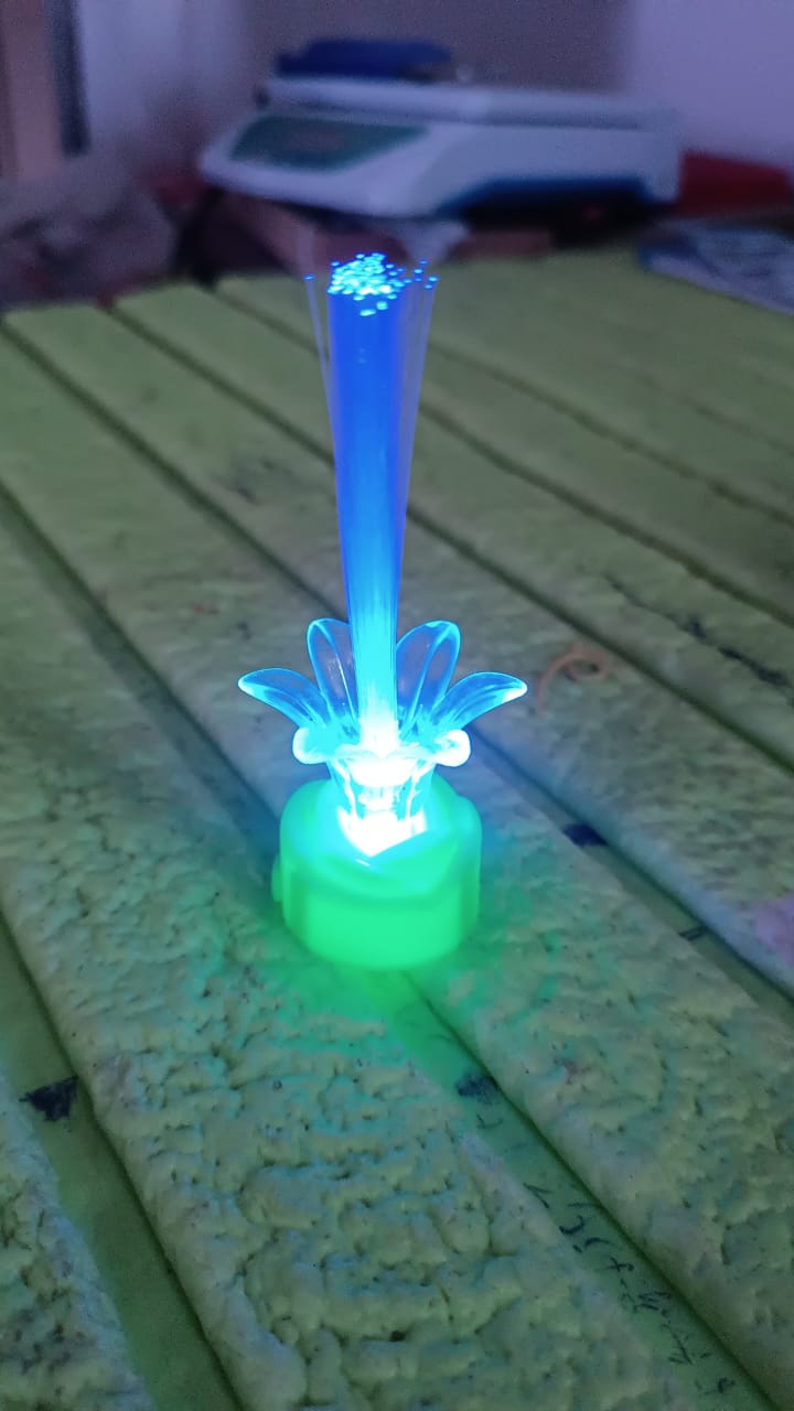 LED Candlelight Colourful Candle Decoration LED Light (1 Pc / Multicolor Light) - TezCart