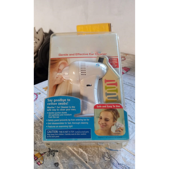 Vacuum Ear Cleaning System Clean Ears Care Removel Tool Earpick Cleaner Vacuum Removal Kit Safe Gentle Hygienic with 8 Silicon Cleaner Clips and Cleaning Brush Your Brand