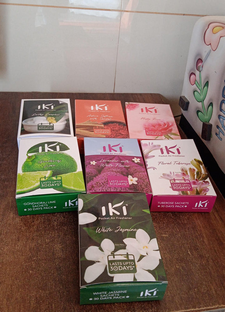 Pocket Air Freshener Mix Flevar / Fragrance (1 Pkt / Inside 6 Pcs ) your brand