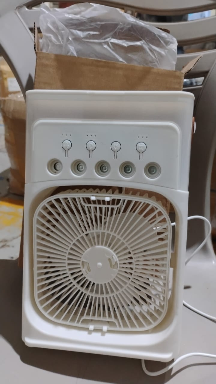 2 in 1 Portable Fan with Humidifier (1 Pc) - TezCart