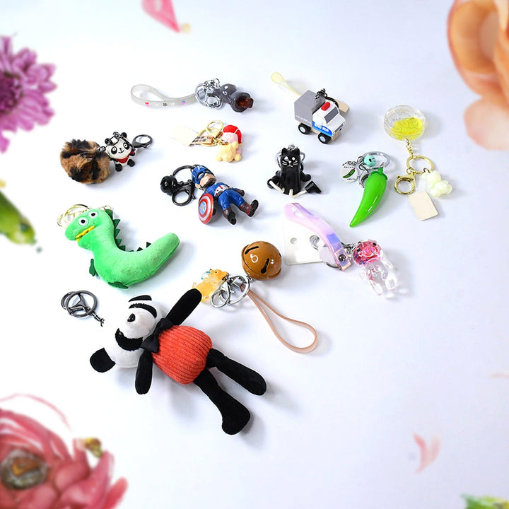 Mix Design & Size Keychain - Durable & Stylish Accessory (1 Pc / Mix Color) your brand