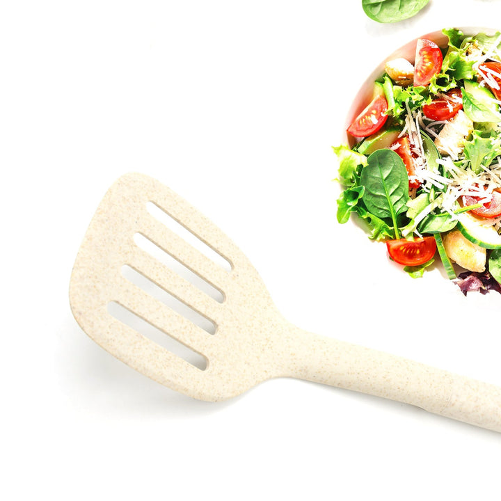 Plastic Kitchen Accessories Skimmer, Spatula Spoon & Soup Spoon Heat Resistant  Non Stick Spoons Kitchen Cookware Items Heat Resistant Plastic Kitchen Utensils for Cooking, BPA FREE Gadgets for Non-Stick Cookware (1 Pc ) Your Brand