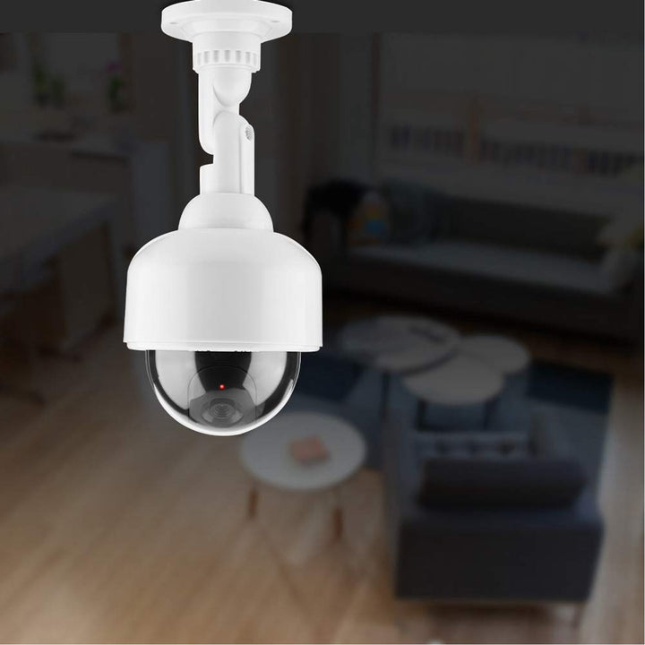 Fake / Dummy Camera CCTV,  with Flashing Red LED Light (1 Pc / Battery Not Included) - TezCart