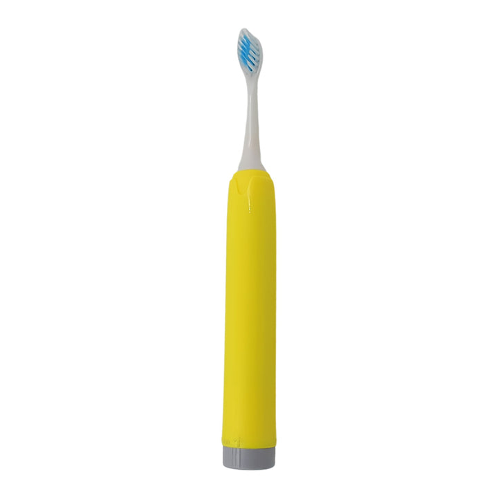 Adult Waterproof Electric Toothbrush 1 Head Battery Operated Toothbrush (1 Pc / Battery Not Included / Mix Color) - TezCart