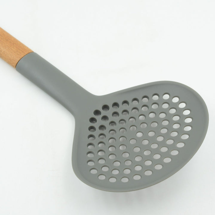 Plastic Kitchen Accessories Skimmer, Spatula Spoon & Soup Spoon Heat Resistant  Non Stick Spoons Kitchen Cookware Items Heat Resistant Plastic Kitchen Utensils for Cooking, BPA FREE Gadgets for Non-Stick Cookware (1 Pc ) Your Brand