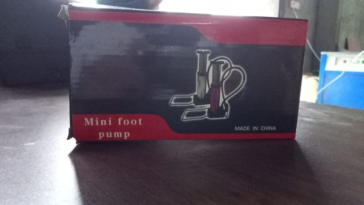 Portable Mini Foot Pump for Bicycle, Bike, and Car Your Brand