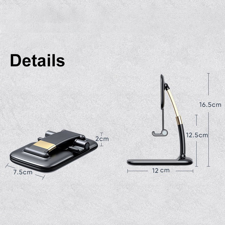 Phone Holder for Table, Foldable Universal Mobile Stand for Desk Your Brand