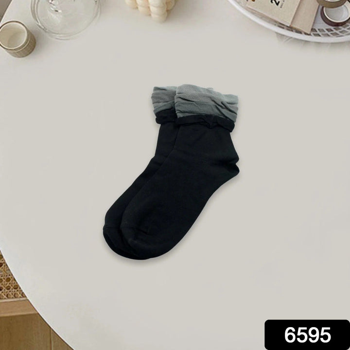 Ladies' Soft & Comfortable Socks – 1 Pair for Everyday Wear - TezCart