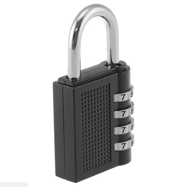 '-4 Digit Combination Padlock Your Brand