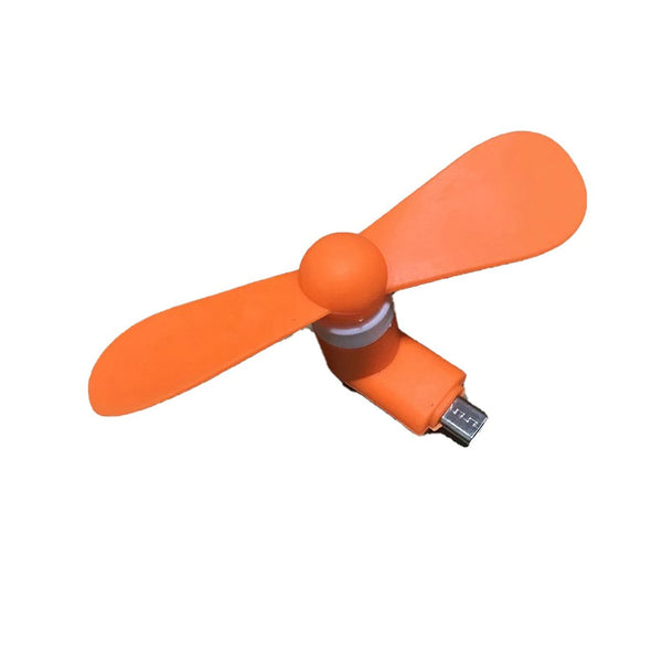 mini USB fan For Having cool air instantly, anywhere and anytime purposes (Micro Port) Your Brand