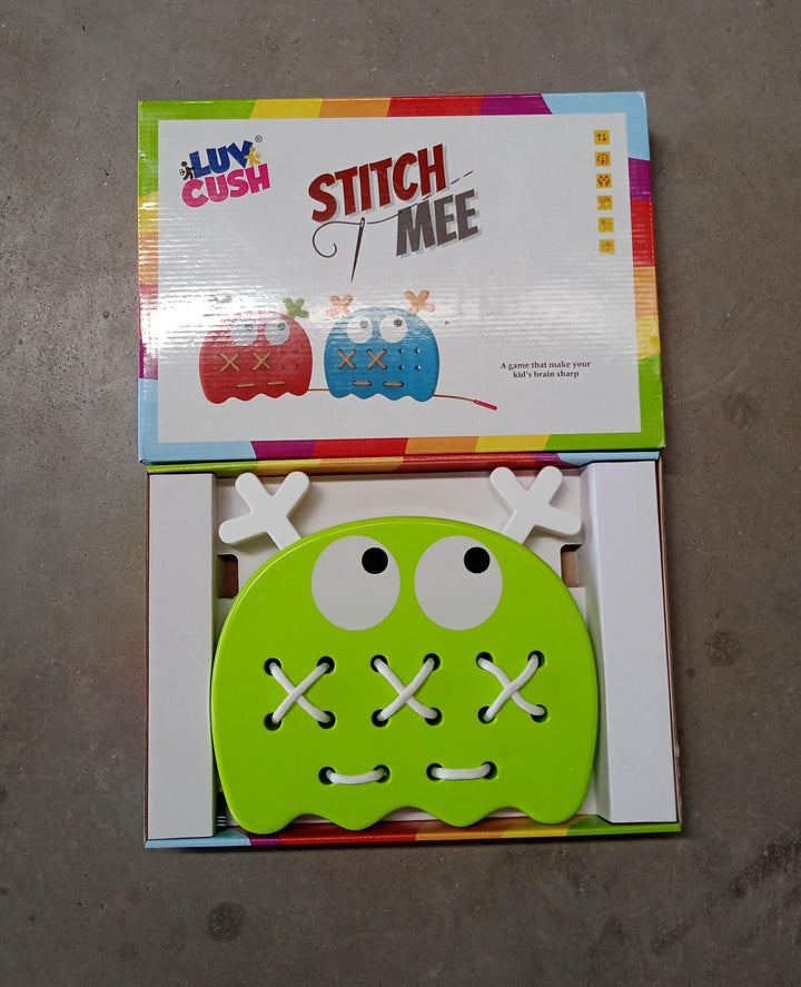 Stitch Mee Puzzle Toy, A Stitch of Many Styles Playable Game, Brain Games, Learning Game, Birthday Gift for kid's (1 Pc) Your Brand
