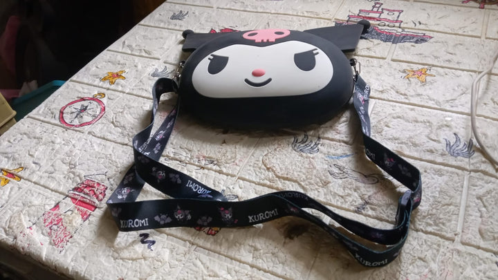 Cute Cartoon Girls' Backpack, Shoulder Bag /  Purse, Portable, Mini Silicone Handbag Girls, Children's Bag/Purse for Girls Women, Gift Girls Bag Accessories (1 Pc Mix Color ) Your Brand