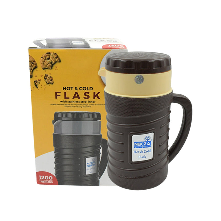 Stainless Steel Thermos Flask (Multiple Sizes): Travel Mug, Coffee, Tea (Leakproof) Your Brand
