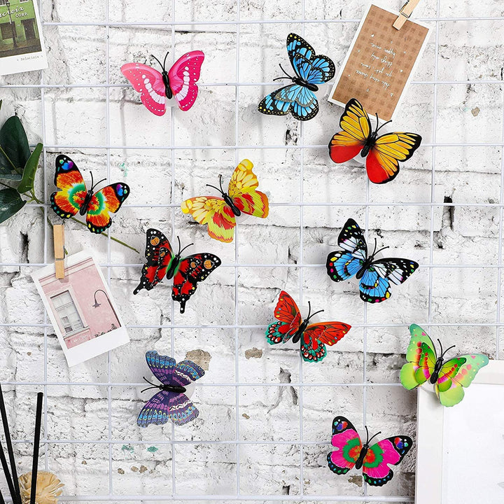 The Butterfly 3D Night Lamp Comes with 3D Illusion Design Suitable for Drawing Room, Lobby. - TezCart