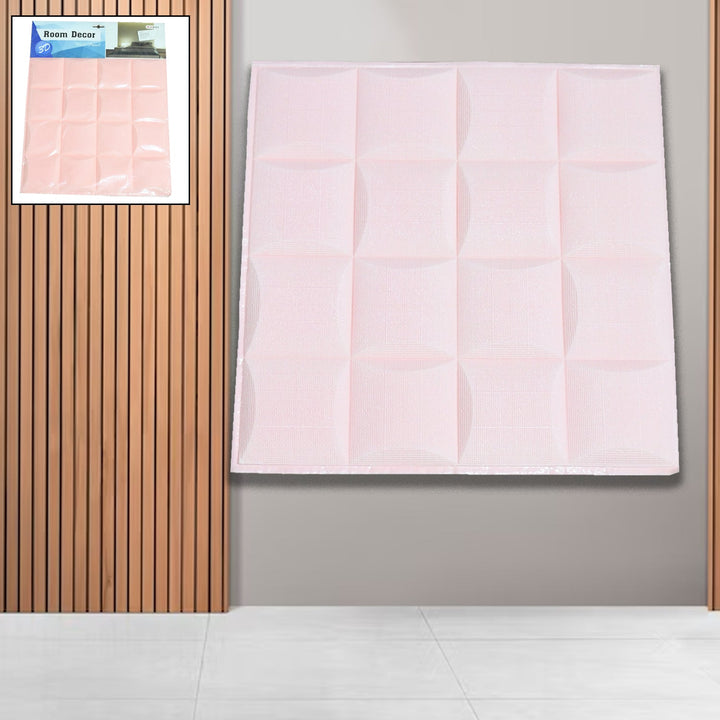3D Adhesive wallpaper for living room. Room Wall Paper Home Decor Self Adhesive Wallpaper (36x36 Cm / 1 pc) Your Brand