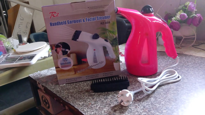 Portable 4 in 1 Handheld Garment Steamer & Facial Steamer Electric Iron Steam Portable Handy Vapor Steamer Your Brand