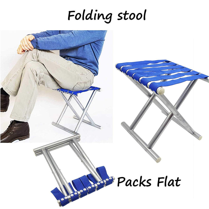 Folding Beach Tool Best Folding Stool Portable Travel Train Chair Outdoor Rest Seat Fishing Beach Picnic Hiking Backpacking Stool, Camping Fishing Hiking Picnic Garden (1 Pc ) Your Brand