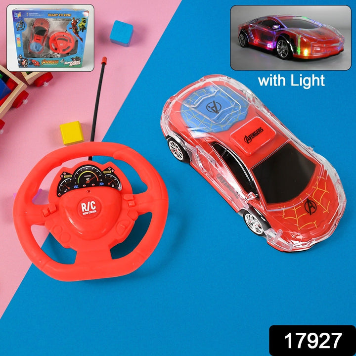 Plastic Remote Control Car, Remote Control Racing car with Two Function Backward and Forward. Handle Design Remote. Best Birthday Gift, Birthday Return Gift with Rechargeable Battery For Car Your Brand