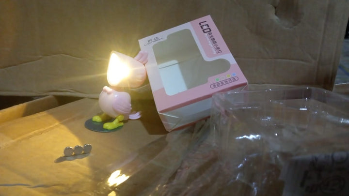 Magnetic Parrot Shape Night lamp (Battery Included / 1 Pc) - TezCart