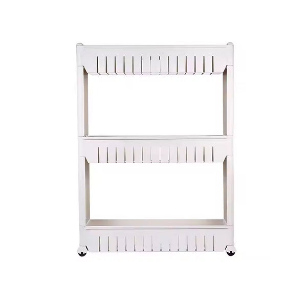 Multipurpose 3 Layer Slim Side Space Saving Storage Organizer Rack Shelf Your Brand