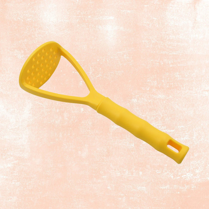 Kitchen Food Masher, Fruit Tool Masher, Professional Masher Kitchen Tool, Kitchen Masher with Comfortable Grip, Heavy Duty Potato masher Perfect for Bean Vegetable Fruits Masher (1 Pc) Your Brand