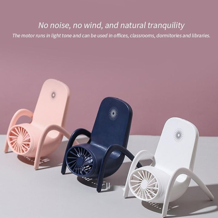 Portable Mobile Phone Holder Fan  Personal Fan Multi- Function Fan Handheld Charging Fan (Battery Not Include) Your Brand