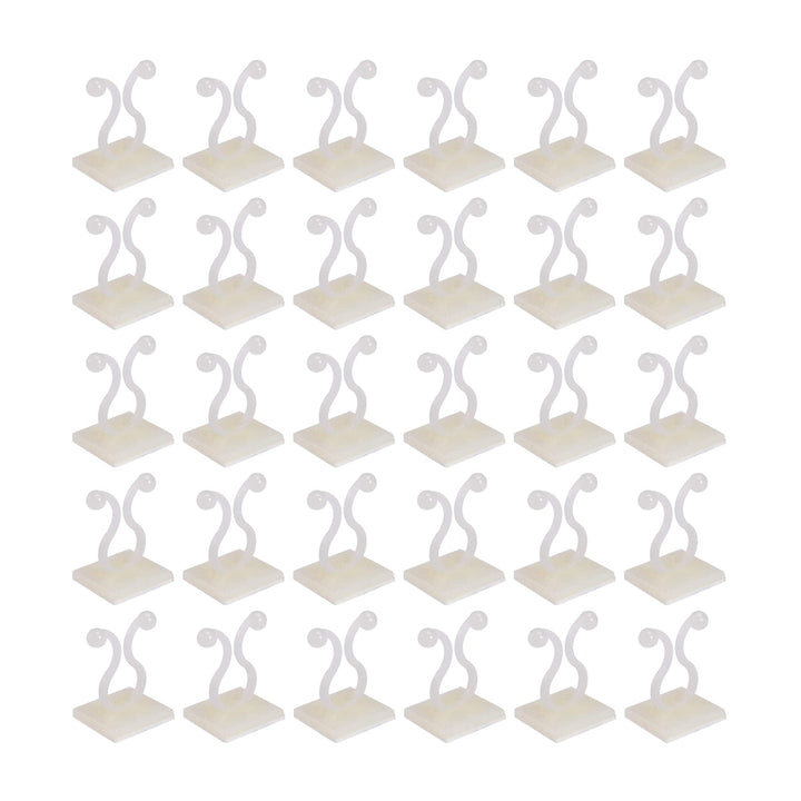 Wall plant climbing clips for organizing vines and branches, 30 pcs set
