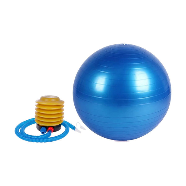 Heavy Duty Gym Ball Non-Slip Stability Ball with Foot Pump for Total Body Fitness Your Brand