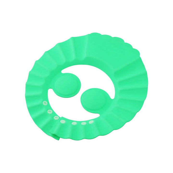 Adjustable Safe Soft Bathing Baby Shower Hair Wash Cap for Children, Baby Bath Cap Shower Protection for Eyes and Ear, Your Brand