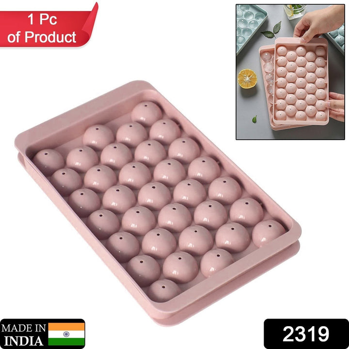 Plastic Round BPA Free Reusable Ice Cube Ice Ball Mold / Lollipop Candy Maker (20x12cm) Your Brand