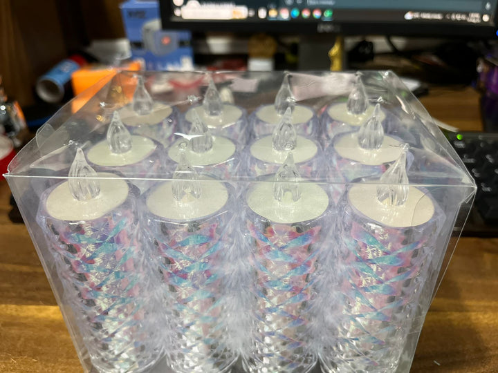 Festive Lighting for Any Occasion: 12 Pack LED Tealight Candles - TezCart