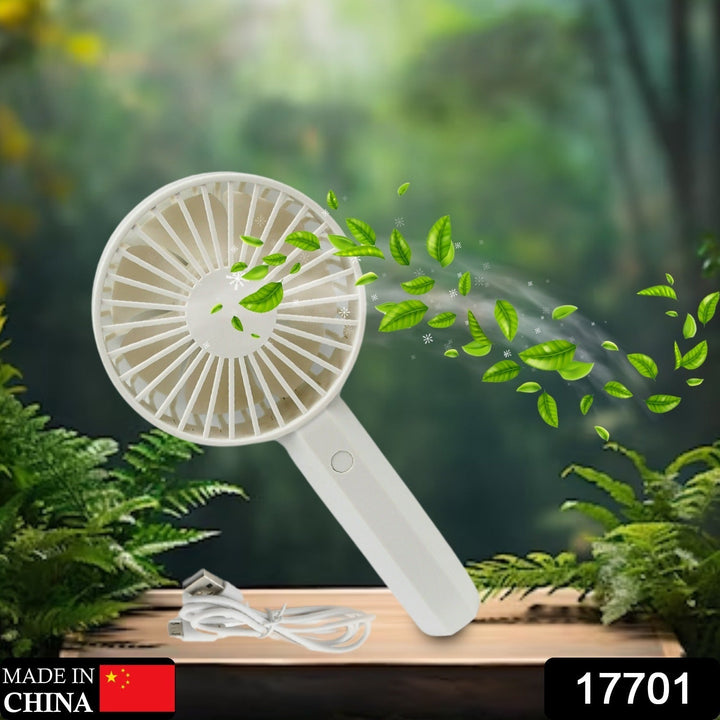 Mini Handheld Fan Portable Rechargeable Mini Fan Easy to Carry, for Home, Office, Travel and Outdoor Use (Battery Not Included) Your Brand