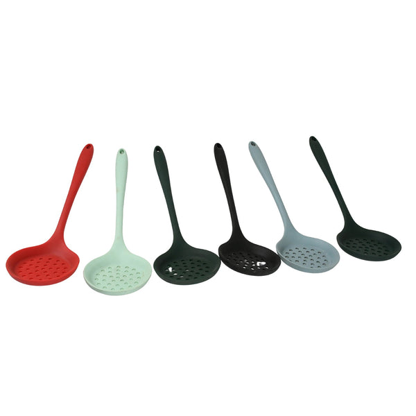 Multipurpose Silicone Spoon, Silicone Basting Spoon Non-Stick Kitchen Utensils Household Gadgets Heat-Resistant Non Stick Spoons Kitchen Cookware Items For Cooking and Baking (6 Pcs Set) Your Brand